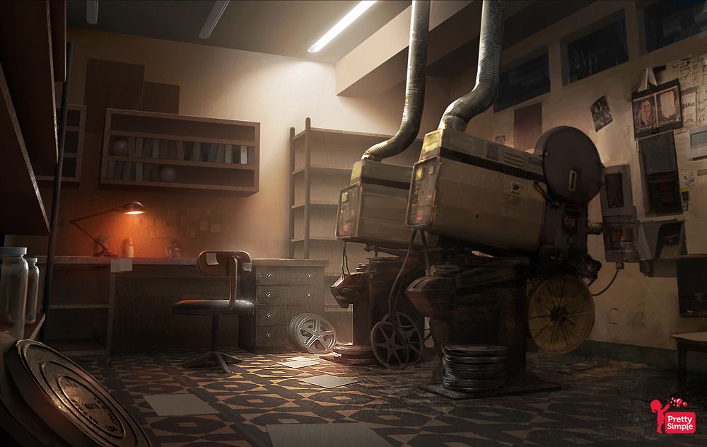 UE4 Projector Room — polycount